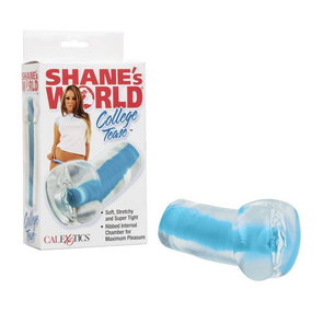 Shanes World Strokes College Tease Pocket Pussy - Blue